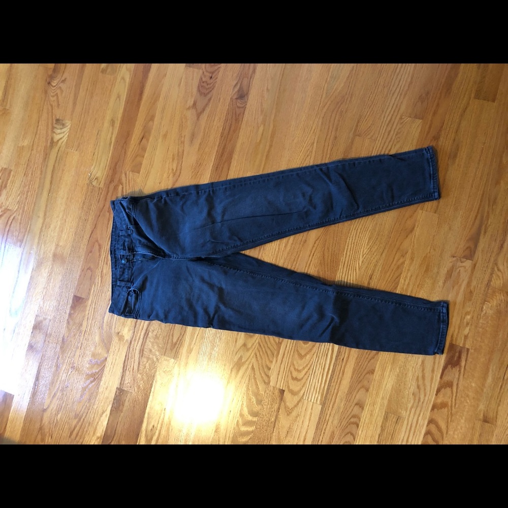 American Eagle Black Mom Jeans